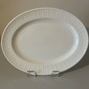 New Nantucket Basketweave Pattern Serving Platter